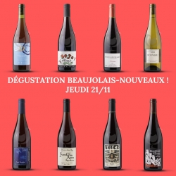 Cher(e)s client(e)s,

Venez fêter le Beaujolais Nouveau avec nous le jeudi 21/11 !

Sur notre cave de Bellecour de 10h à 21h :
 

Toute la journée dégustation des primeurs et dégustation gratuite de toutes les cuvées (12 au total !) entre 18h et 21h.

Sur notre cave de Terreaux de 10h à 20h :
 

Toute la journée dégustation des primeurs et dégustation gratuite de toutes les cuvées (12 au total !) entre 18h et 20h.

Cette année nous travaillons les primeurs des vignerons suivants :
 

Beaujolais : Guy Breton, Maxime Barrot, JC Lapalu, Séléné, Romain Zordan, Bonne Tonne, Domaine Saint Cyr

Autres régions : Richaud (Rhône sud), Ferme Saint Martin (Rhône sud), Pauline Lair (vallée de la Loire), Les Foulards Rouges (Roussillon)

Pour celles et ceux qui ne sont pas sur Lyon, ces références seront aussi à retrouver sur notre site dès le mercredi 20 novembre à cette adresse :

https://www.vinsnature.fr/156-primeurs
 

Expédition des commandes passées avant 12h le mercredi 20 pour une livraison chez vous partout en France jeudi 21.

Bon Beaujolais Nouveau à toutes et tous !

#beaujolaisnouveau #primeur